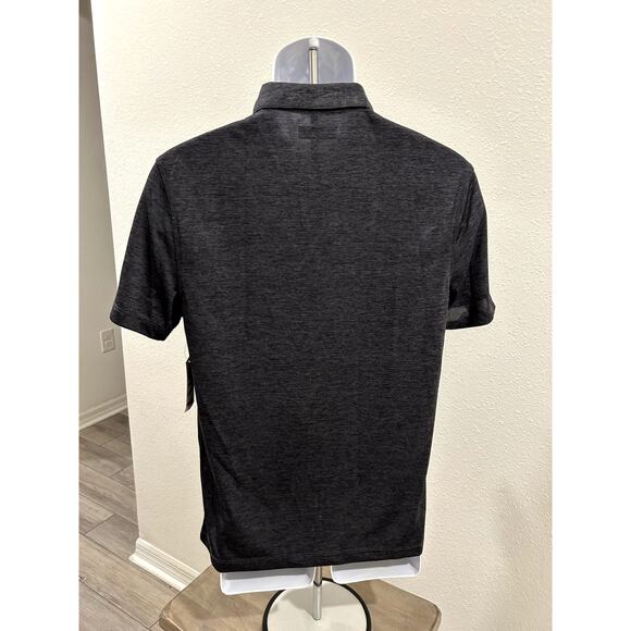 Alfani Mens Alfatech Ethan Polo Shirt Stretch Small Moisture Wicking Easy Care - Picture 2 of 7